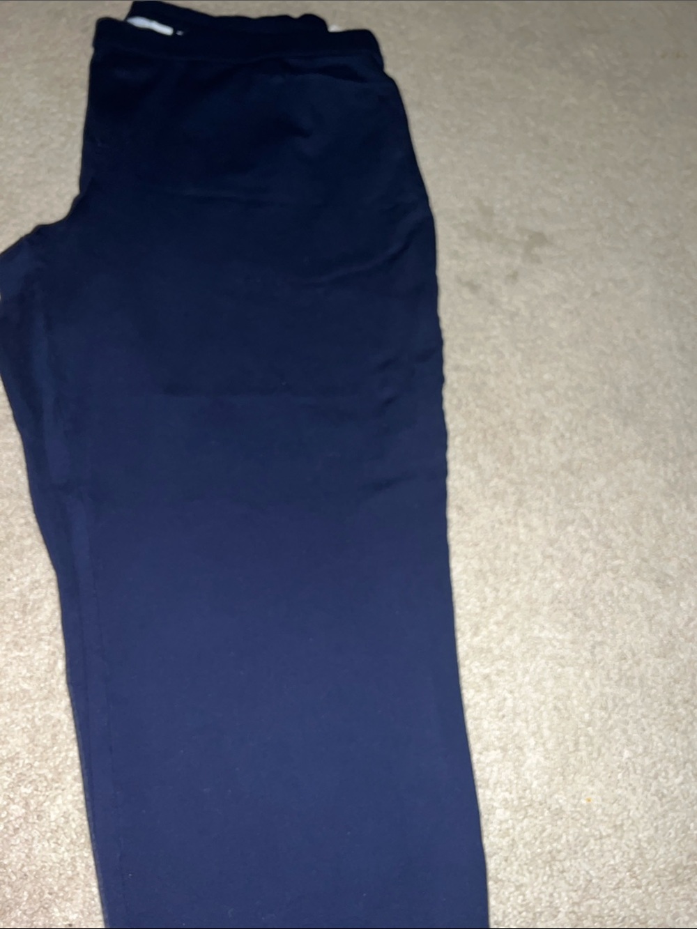 Women’s Navy Stretch Casual Pants